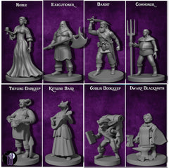 Newcombie Wildspire 29 townfolk alchemist figure sparks alchemy scenes and puzzle quests