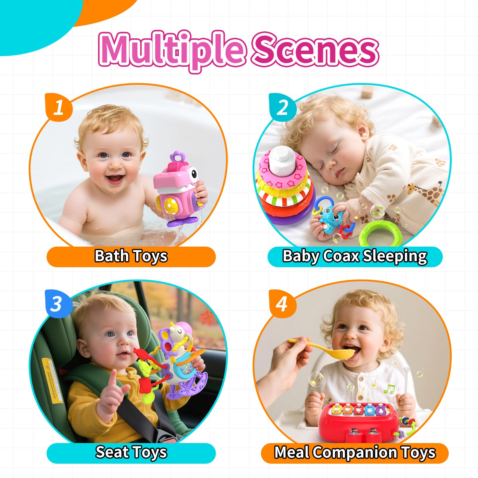 Newcrave infant piano toy lets little ones tap keys and explore sounds