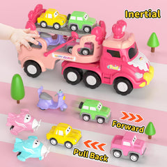 Newcrave light button activates headlights on truck toy