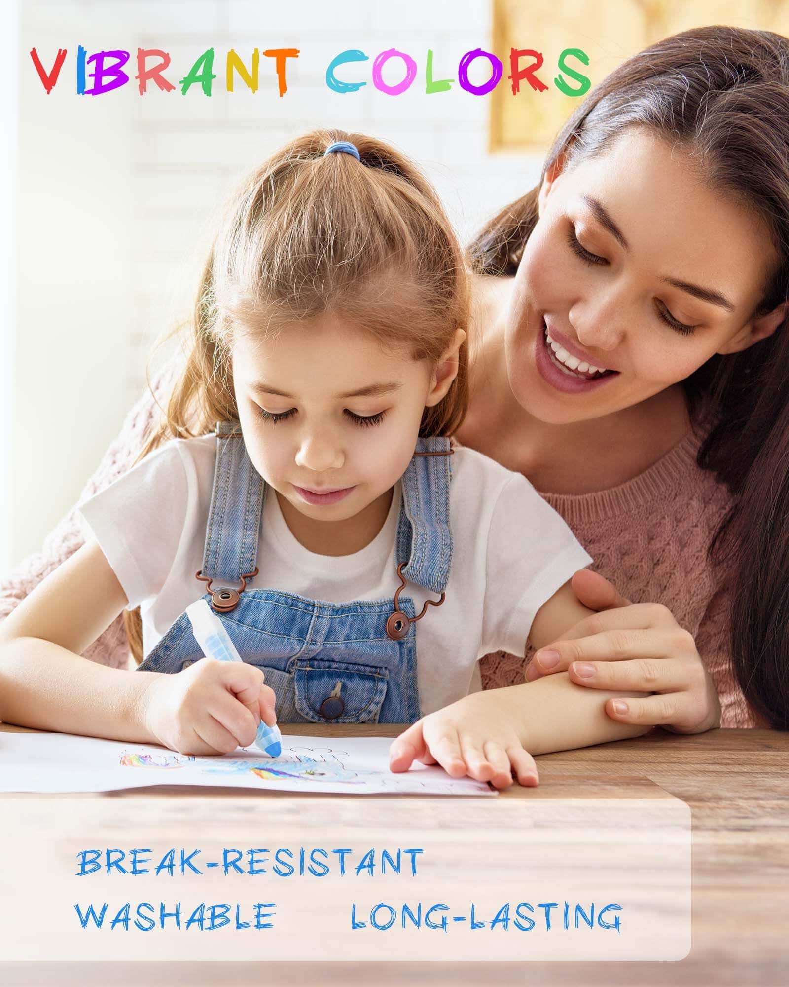 NewFamily colored sidewalk chalk set with vibrant hues for outdoor art