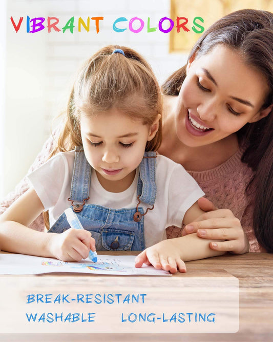 NewFamily colored sidewalk chalk set with vibrant hues for outdoor art
