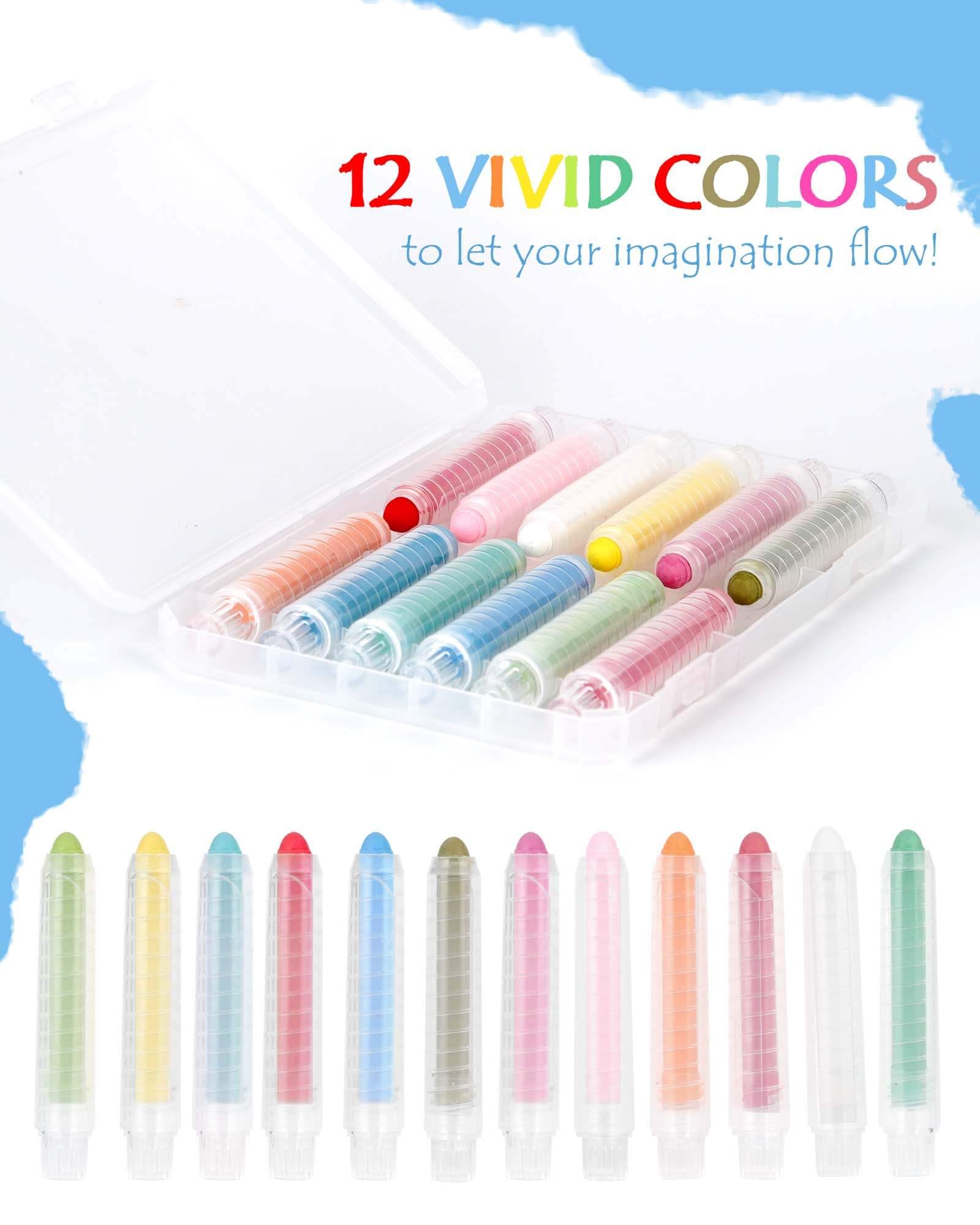 NewFamily toddler washable chalk for easy cleanup after play