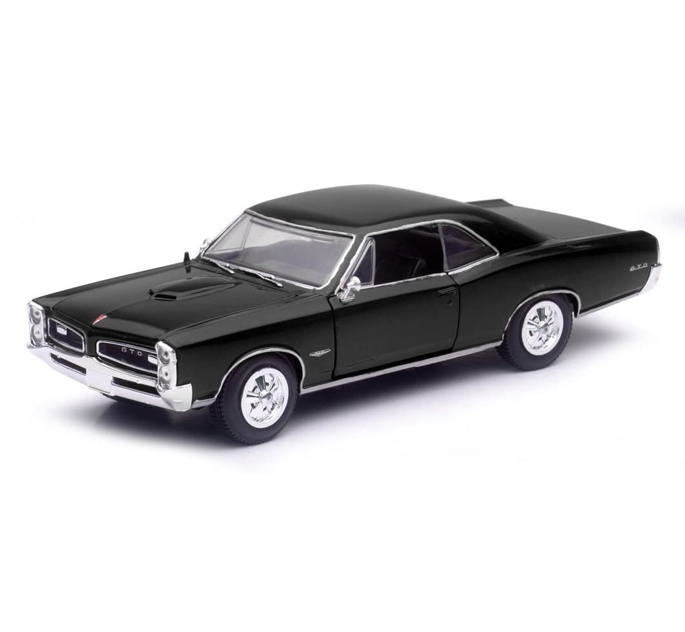 NewRay 1966 Pontiac GTO hard top diecast car with openable hood for display