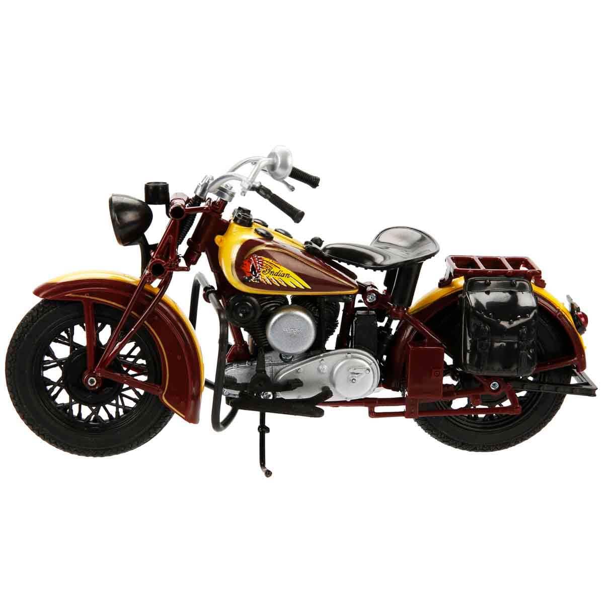 NewRay Indian Sport Scout 1934 brown front view high-fidelity scale replica