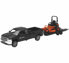 NewRay 1:32 pickup with Z700 mower; diecast detail, opening doors, pull-back tractor