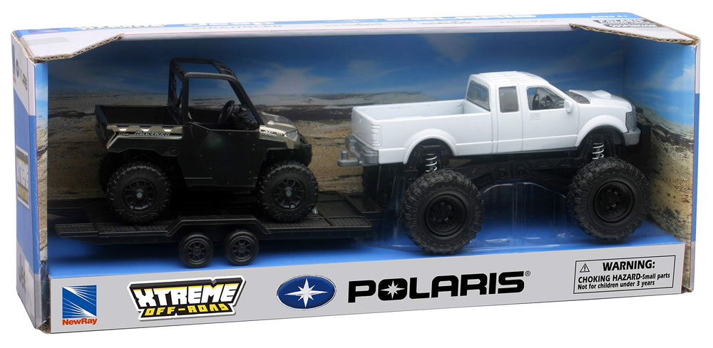 NewRay Polaris Ranger highlighting off-road versatility and display