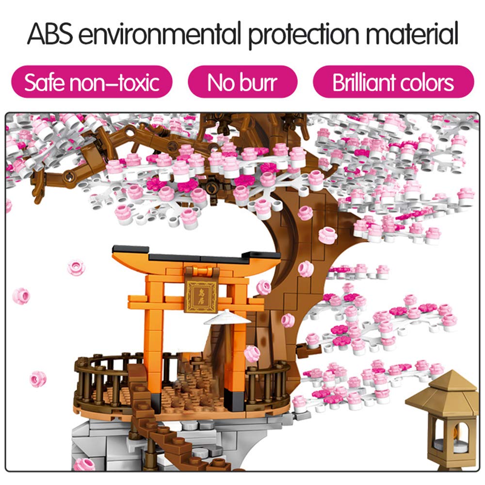 NEWRICE Sakura tree kit with bright branches for a refined diorama.