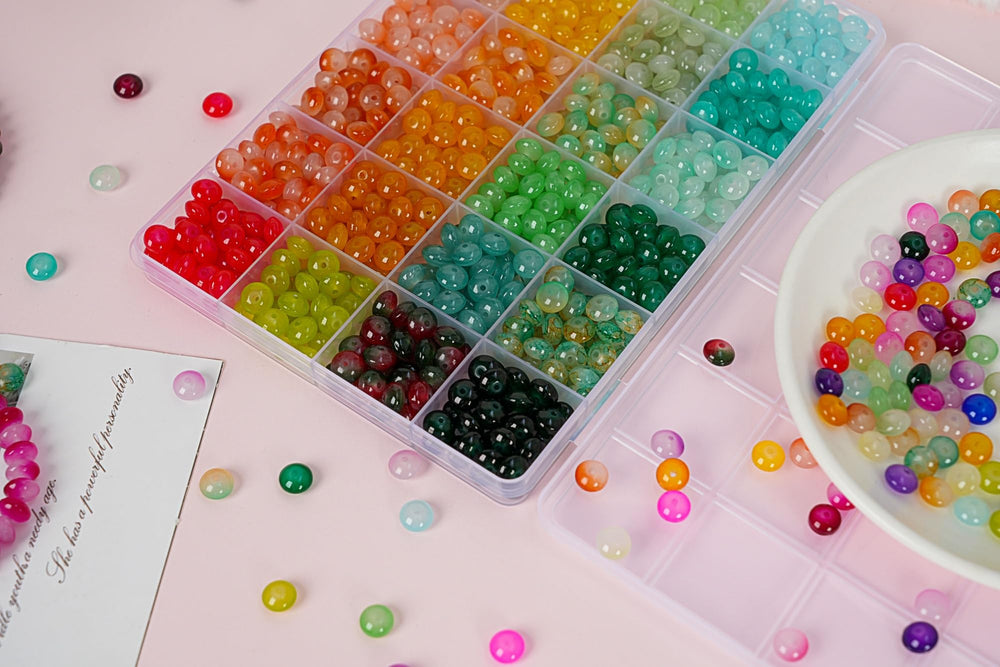 NewsKit alphabet beads for personalized, playful jewelry designs.