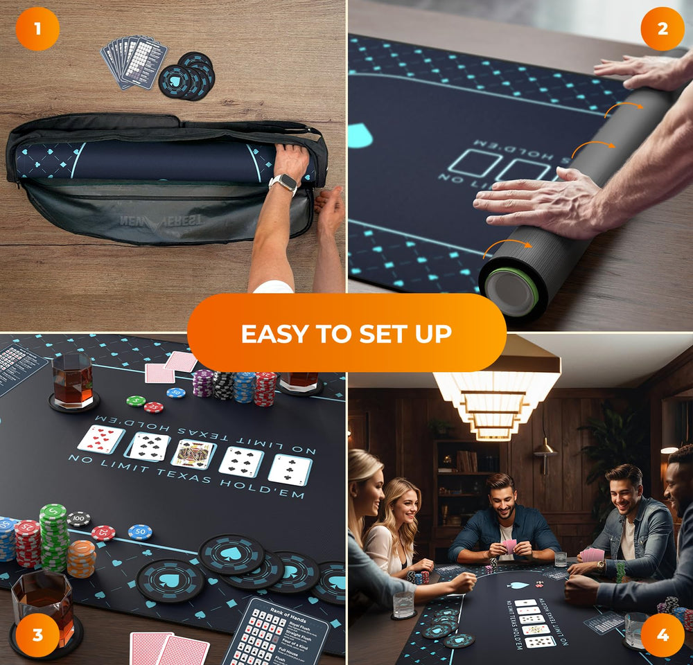 Newverest gift box packaging makes a polished poker gift.