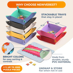 Newverest eight-tray sorting system supports up to a 2000-piece puzzle