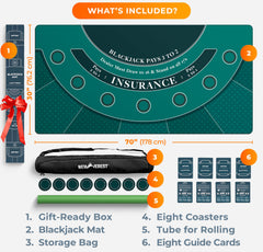 Newverest rolling tube protects the mat from creases after play.