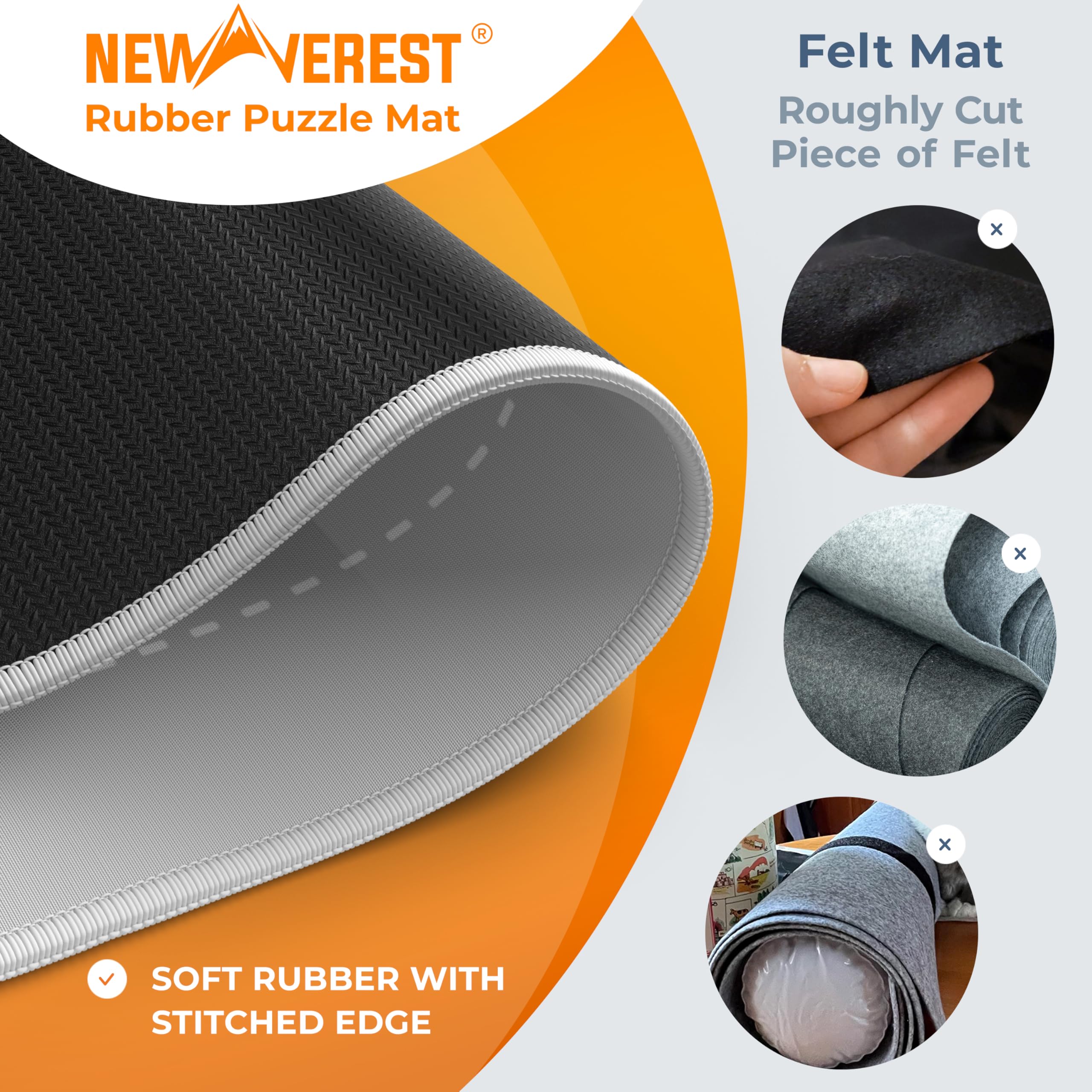 Newverest travel storage bag helps compactly store mat and accessories.