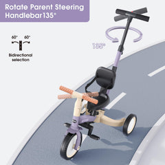 newyoo toddler bike with adjustable seat and handlebar for growing riders.