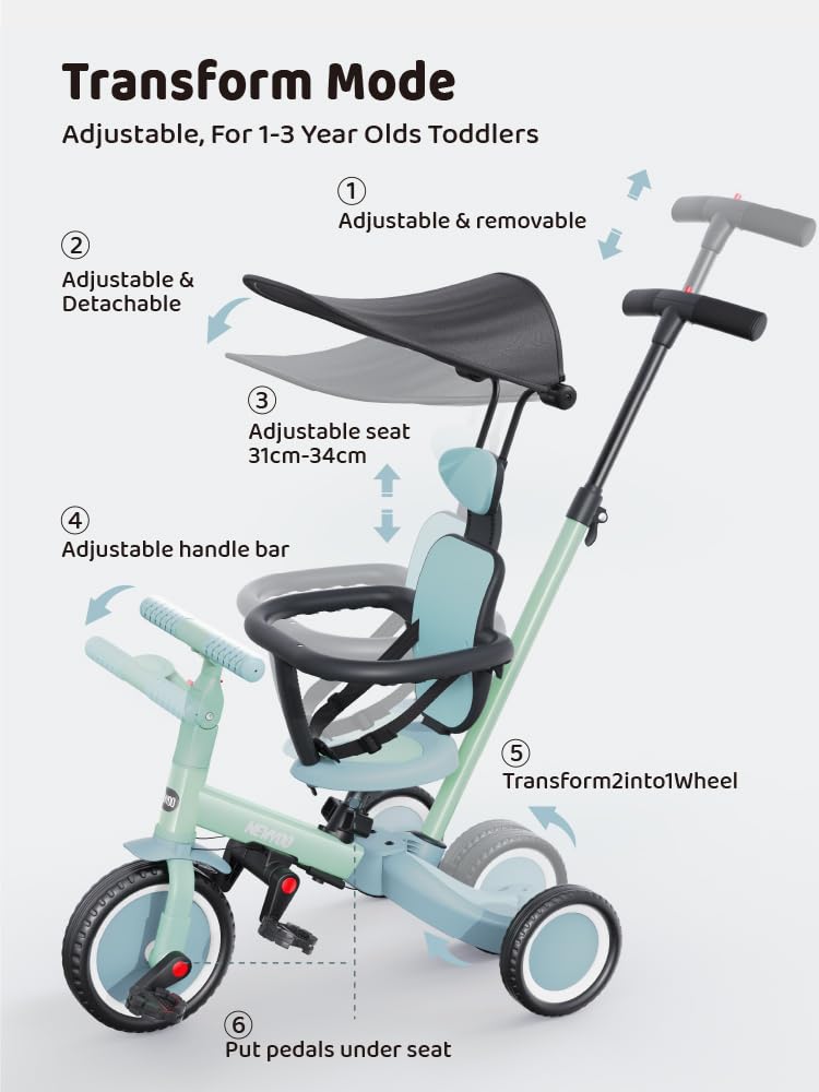 Newyoo durable carbon steel frame supports daily outdoor play.