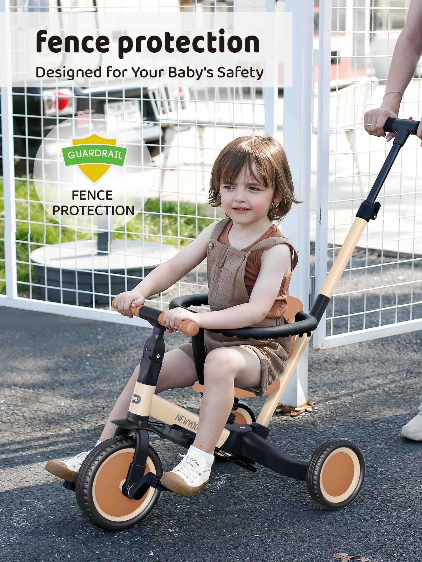 newyoo TR008 adjustable seat showcases growing comfort for 1-3 year olds