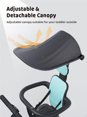 Newyoo adjustable seat supports comfy rides as children grow