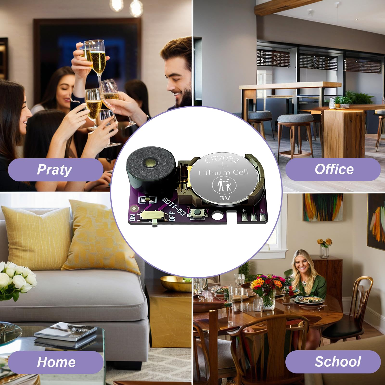 Nexalune office-prank-application: discreet devices suitable for lighthearted workplace fun.