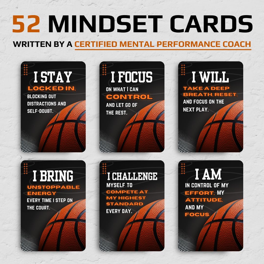 Next Play Mindset game day ritual cards guide pre-game focus.