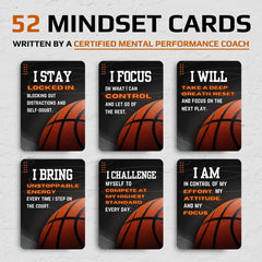 Next Play Mindset game day ritual cards guide pre-game focus.