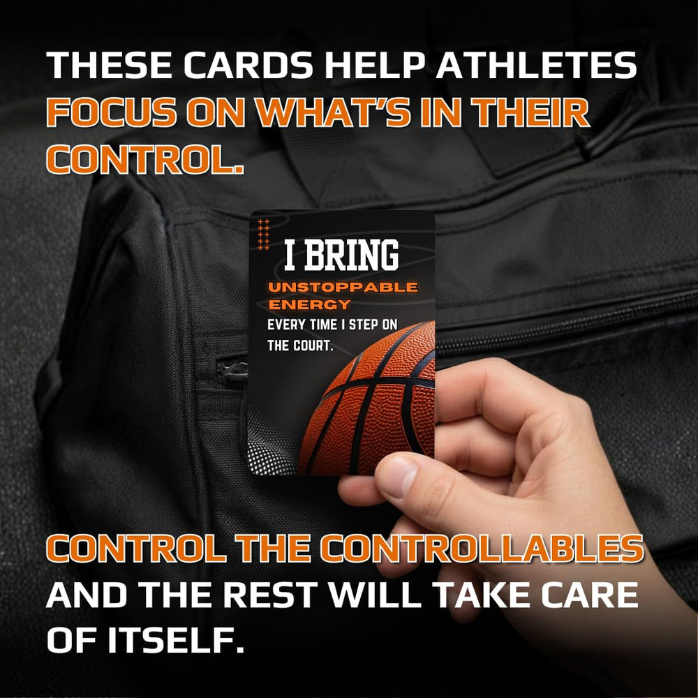 Next Play Mindset poker-size cards for portable, quick self-talk.
