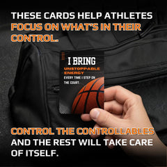 Next Play Mindset poker-size cards for portable, quick self-talk.