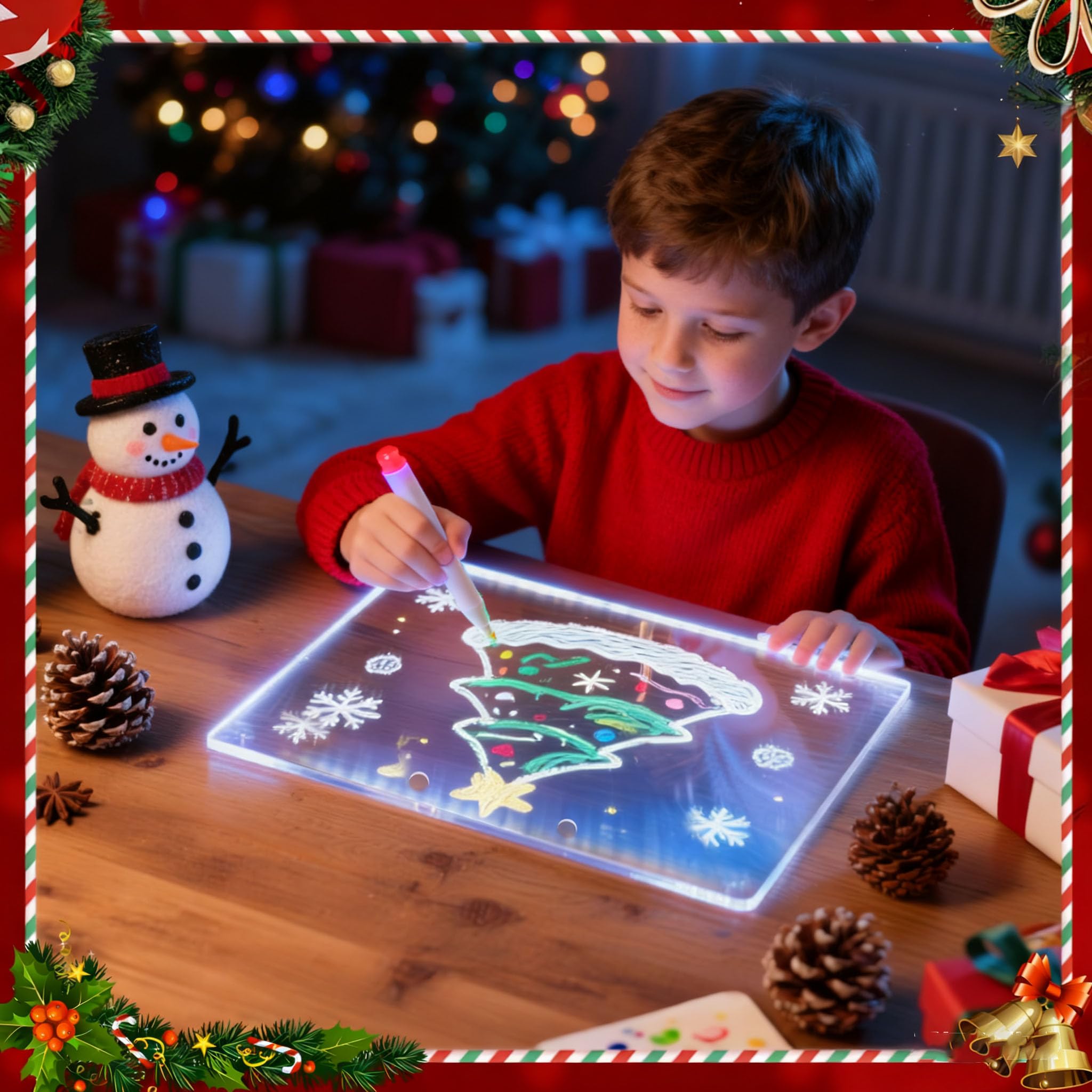 NEYSXYU gift-ready LED board for kids birthdays