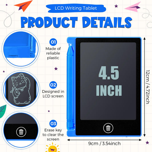 Nezyo 16-piece doodle tablets pack keeps kids entertained during travel.
