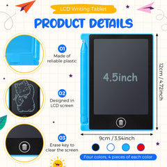 Nezyo portable 4.5-inch doodle board ideal for travel and quiet drawing.