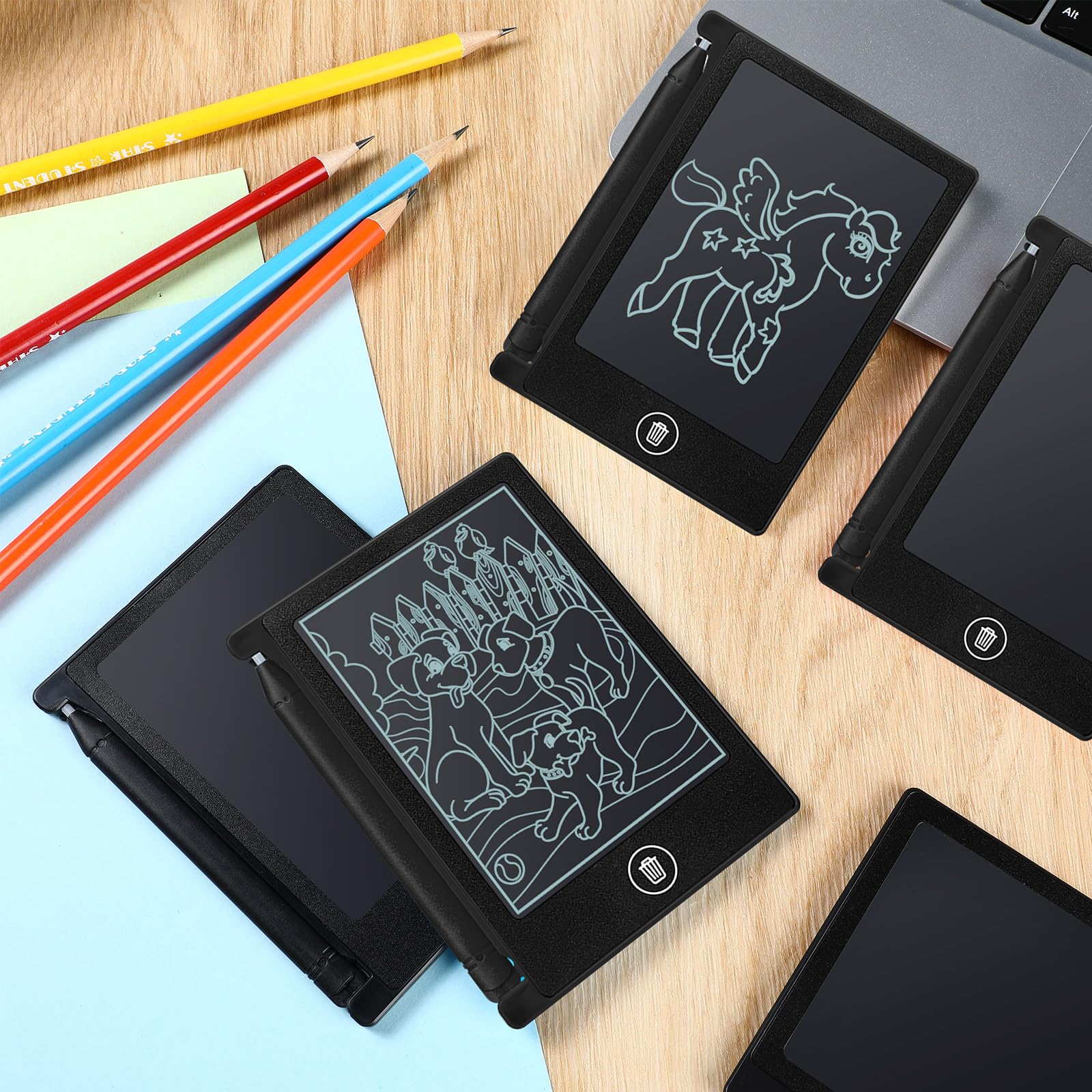 Nezyo versatile doodle boards suited for restaurants, cars, and lounges.