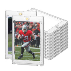 Ngdiluxury 130PT card holder pack 18 clear view for trading cards