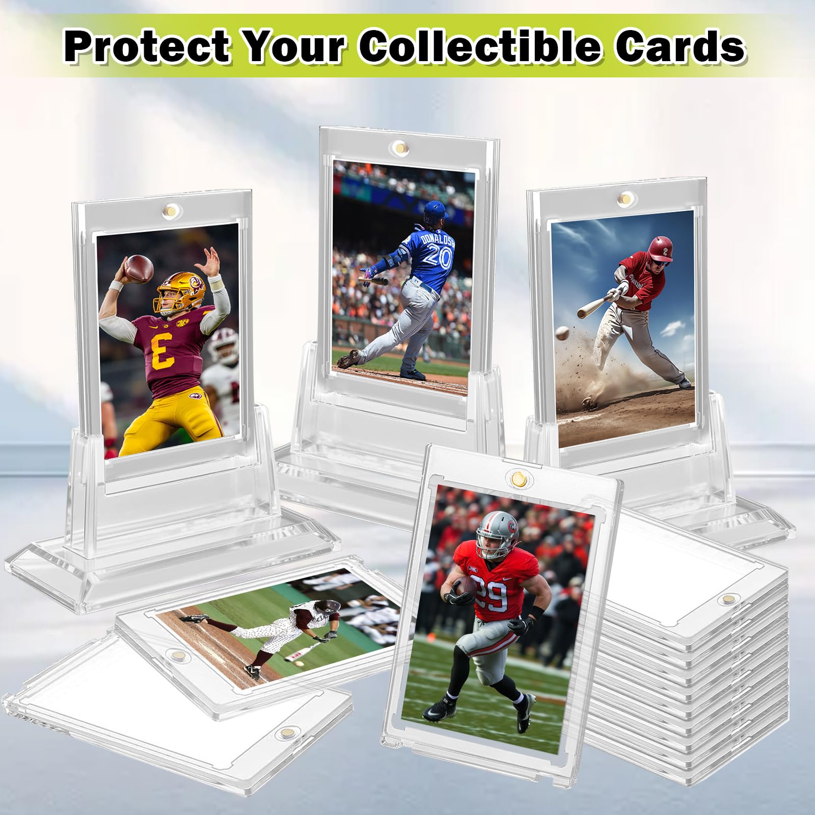 Ngdiluxury magnetic closure enhances security while preserving card visibility