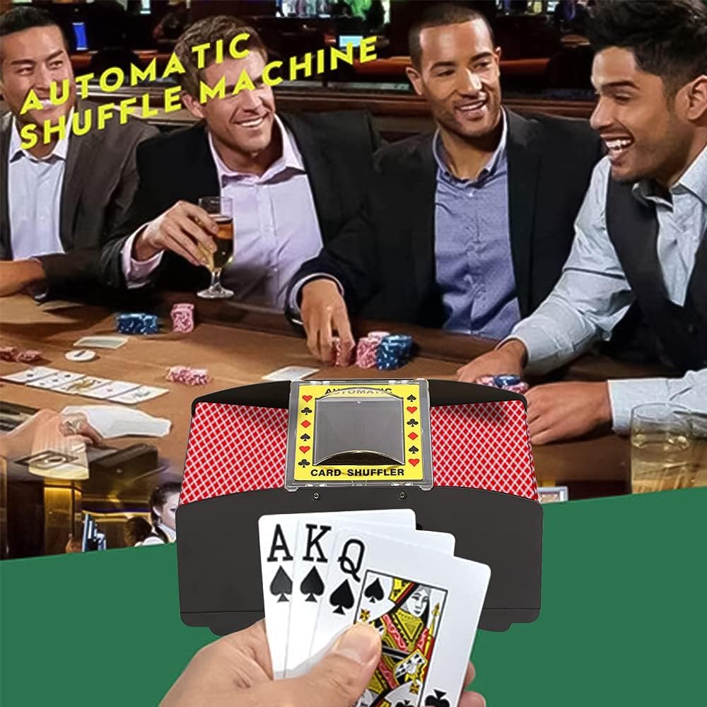Ni-SHEN shuffling in action with UNO and Poker for smooth rounds.