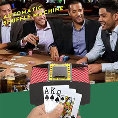 Ni-SHEN shuffling in action with UNO and Poker for smooth rounds.