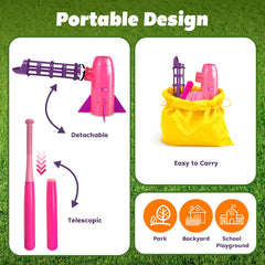NIBBaNACAL detachable ball lane simplifies setup and transport.