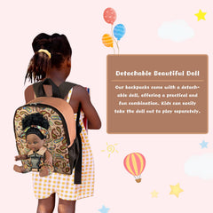 Nice2you doll outfit with backpack showcases design for toddlers
