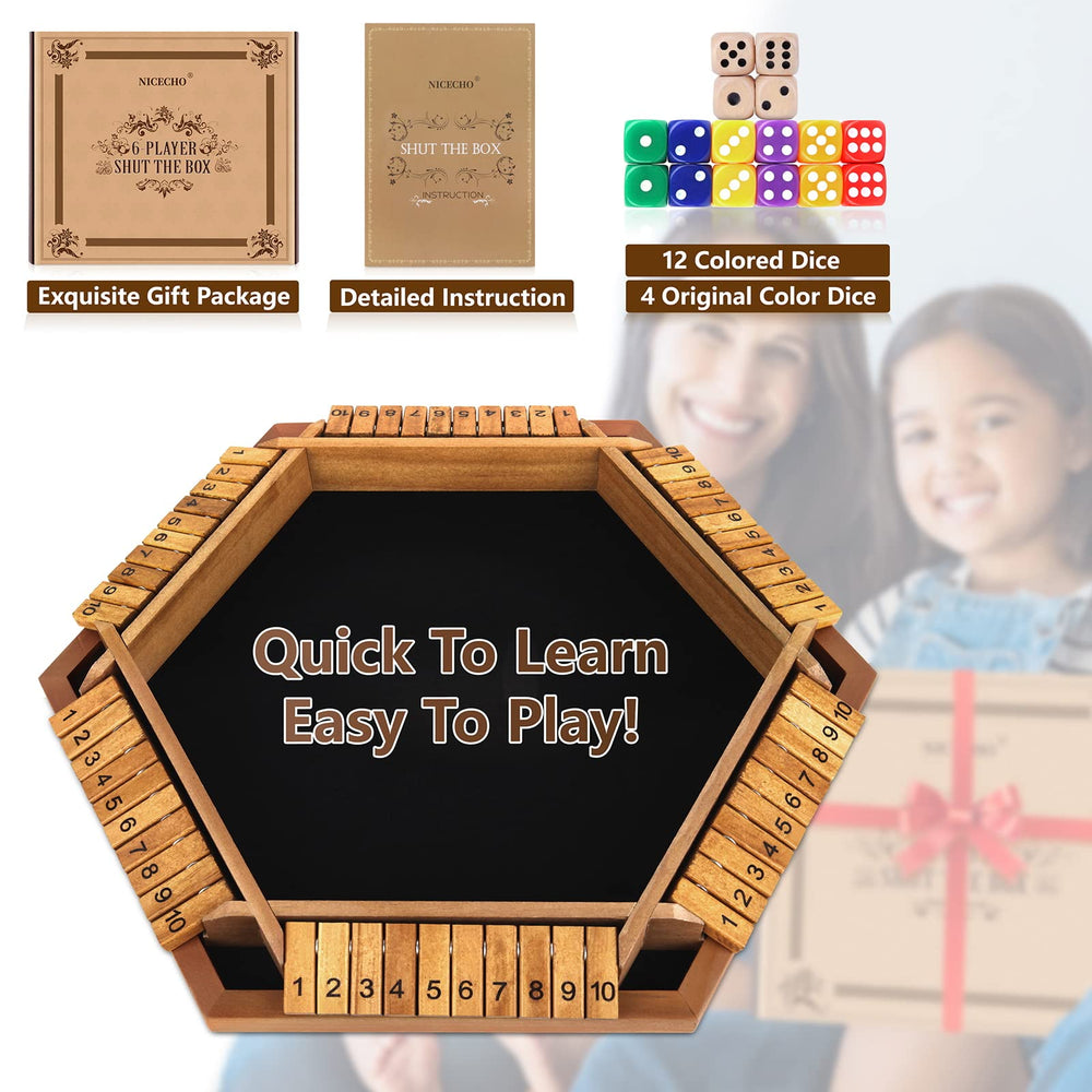 Nicecho Shut The Box gift box makes a thoughtful present.