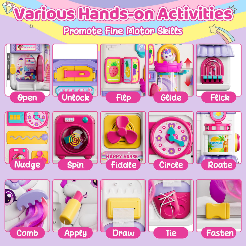 Nicella Busy Board telephone learning introduces language through music cues.