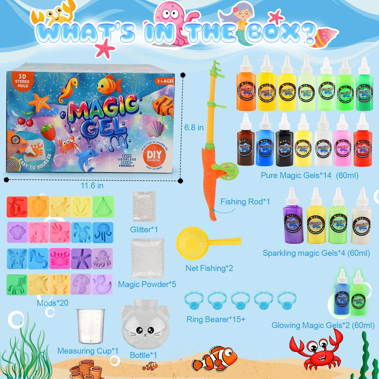 Nicella complete accessory set supports a full DIY experience