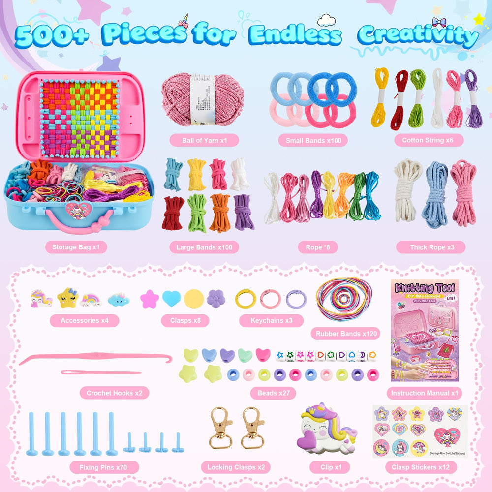 Elastic cords and beads from Nicella kit enable vibrant bracelet designs