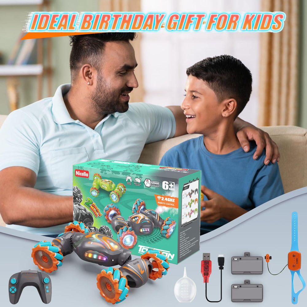 Nicella gift packaging image signals an ideal birthday gift for kids.