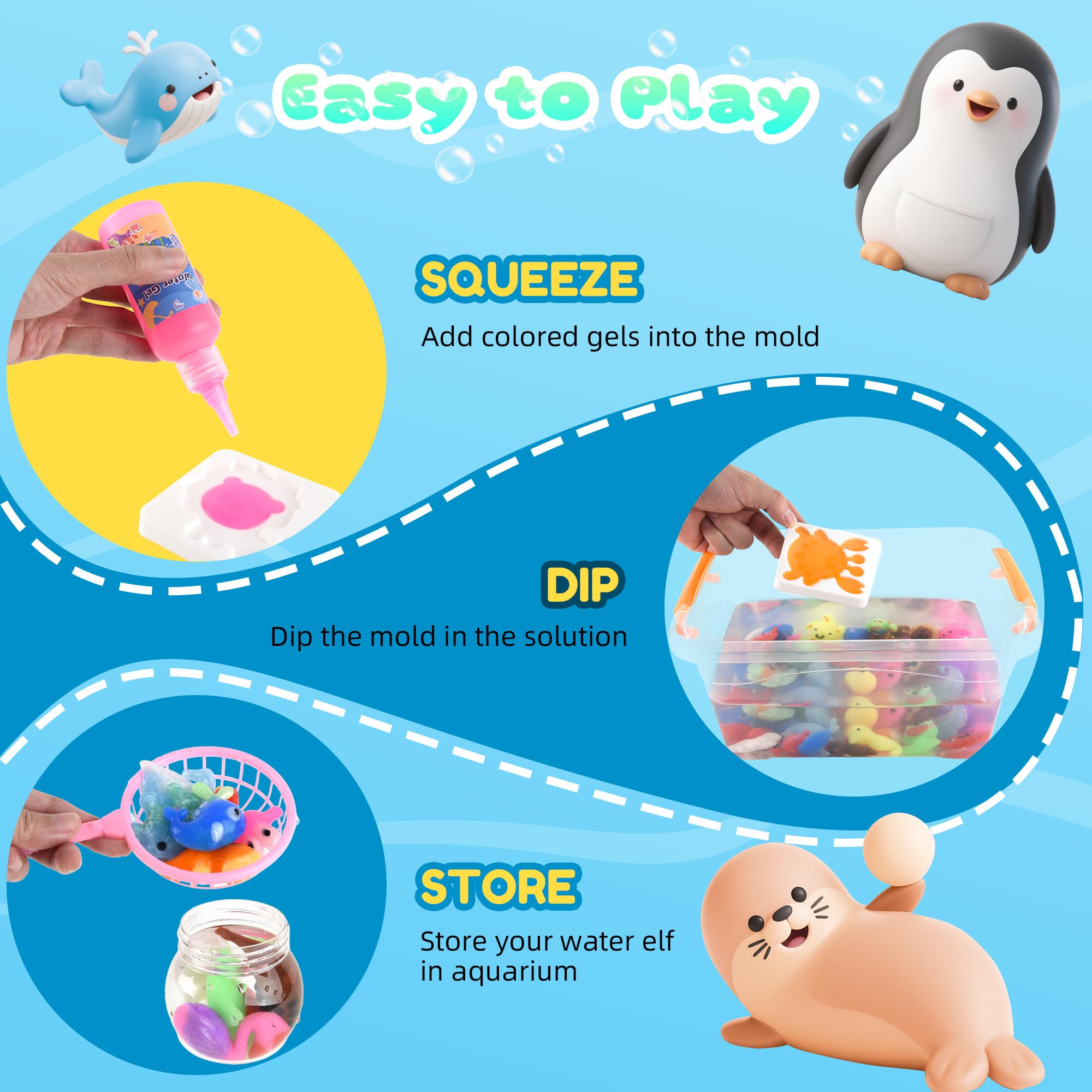 Nicella elf molds for durable shapes enable hands-on crafting and repeat play.