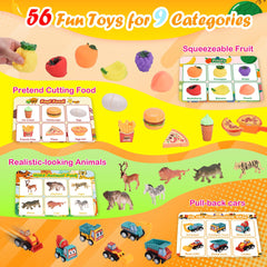 Nicella sensory busy board for toddler play with textured panels promoting fine motor and sensory exploration