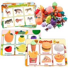 Nicella sorting toys for toddlers with nine themes to boost early categorization skills
