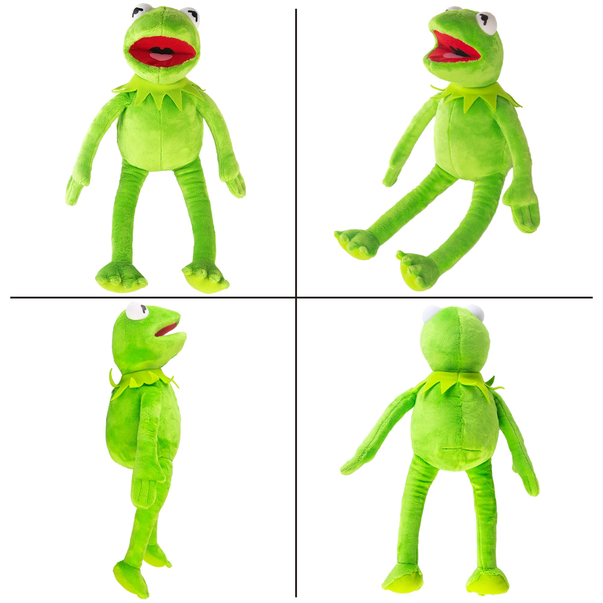 NICERINC Kermit plush 16-inch size ideal for play or display.