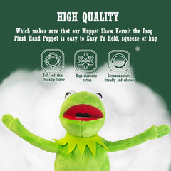 NICERINC Kermit plush features detailed design inspired by The Muppets.