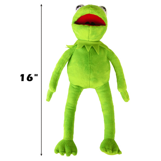 NICERINC Kermit plush with soft-touch fabric for cozy hugs.