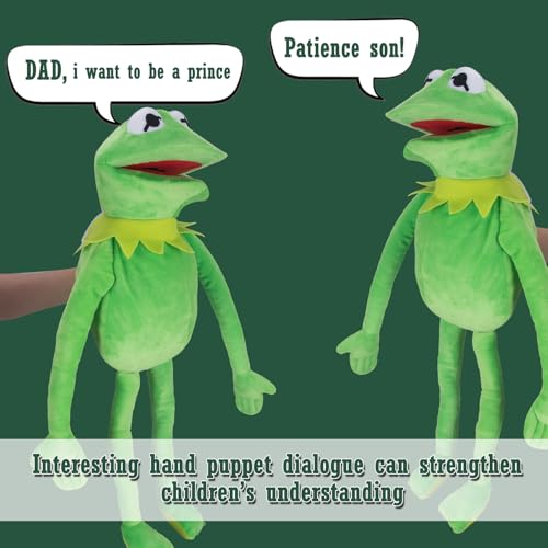 NICERINC Kermit Puppet detailed-design captures classic features for fans.