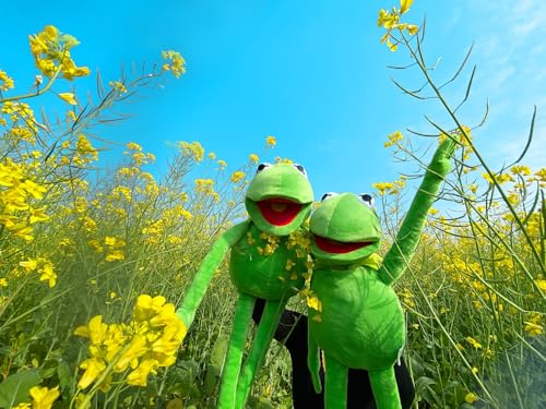 NICERINC Kermit Puppet iconic Muppets character enhances performance and imagination.