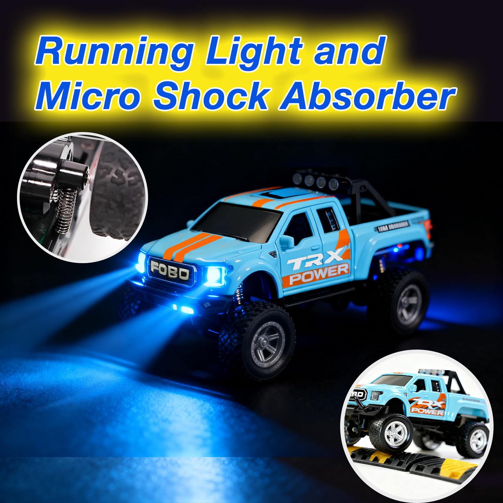 NICETHUMB mini RC truck trailer expands play options and creativity.