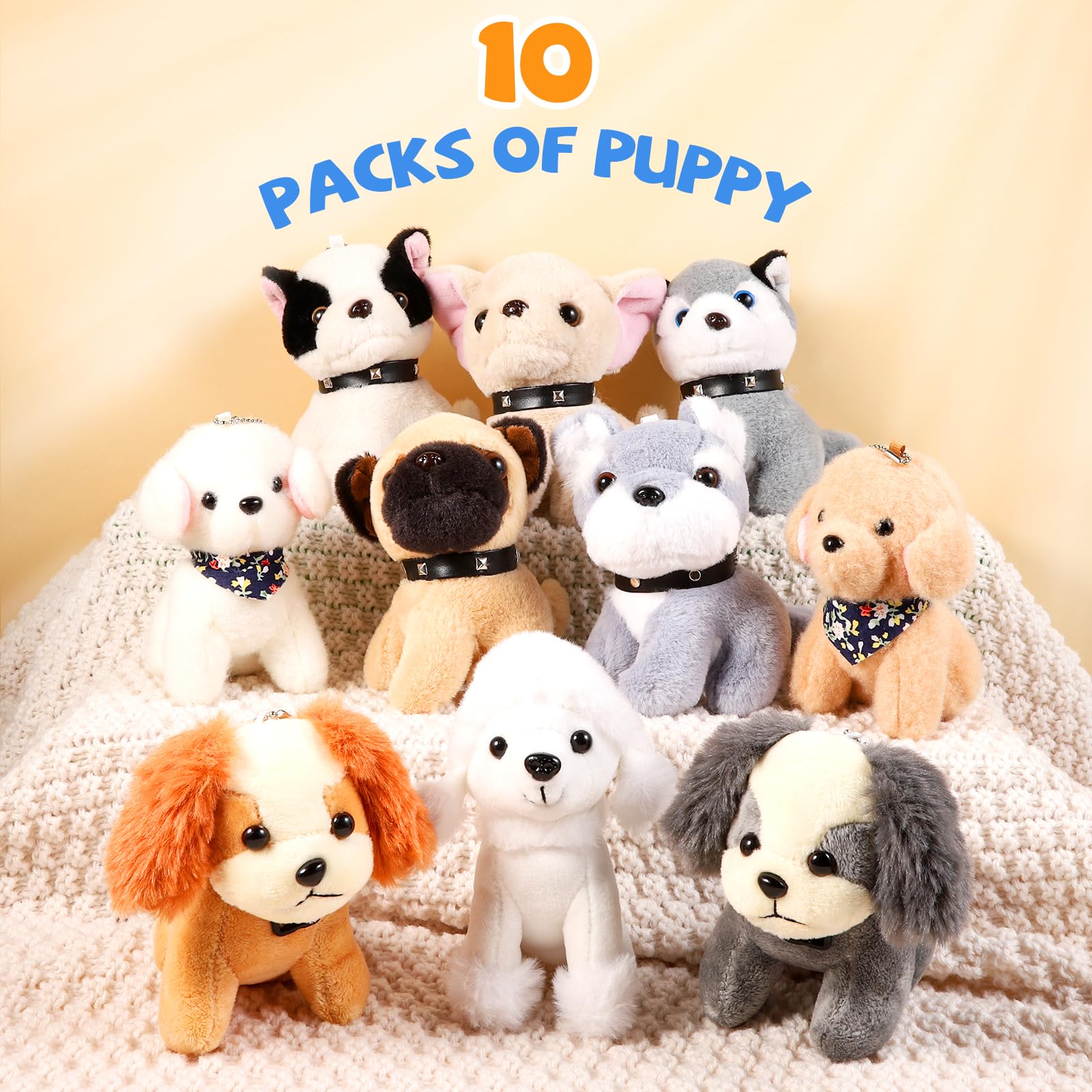 Niceup Cocker Spaniel plush puppy versatile for prizes and party decor.